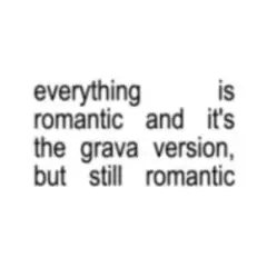 Обложка трека everything is romantic (Gravagerz remix)