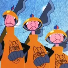 Ох, рано встает охрана