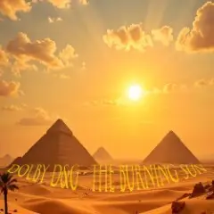 The burning sun