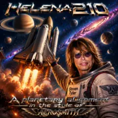 Обложка трека «A planetary alignment in the style of Aerosmith».
