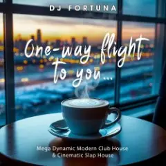 Обложка трека One-way flight to you…