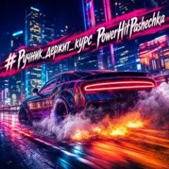 Обложка трека #Ручник_держит_курс_PowerHitPashechka