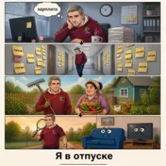 Обложка трека Я в отпуске