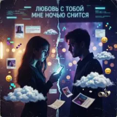 Обложка трека Любовь с тобой мне ночью снится